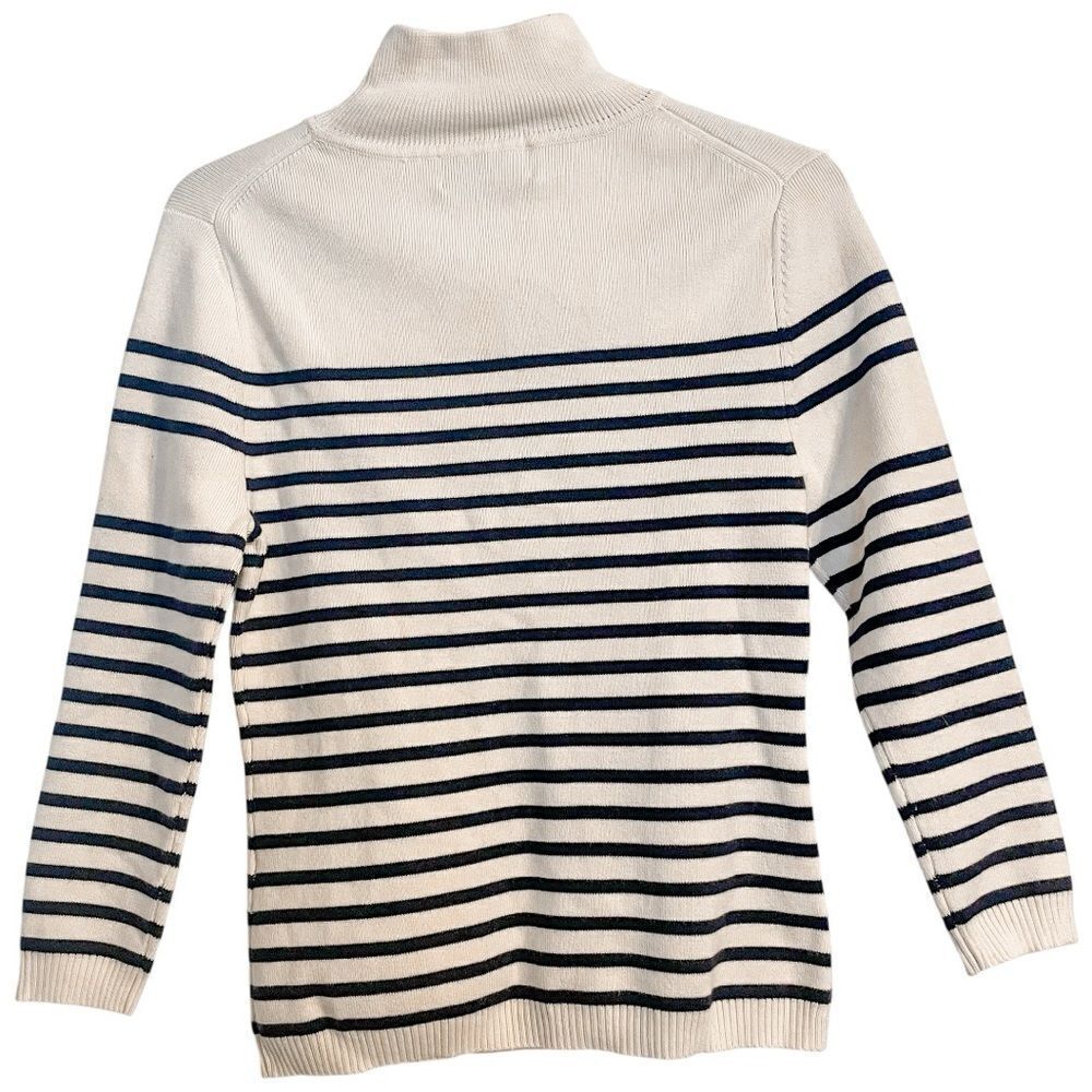La Ligne Striped Turtleneck Sweater S - Picture 8 of 9